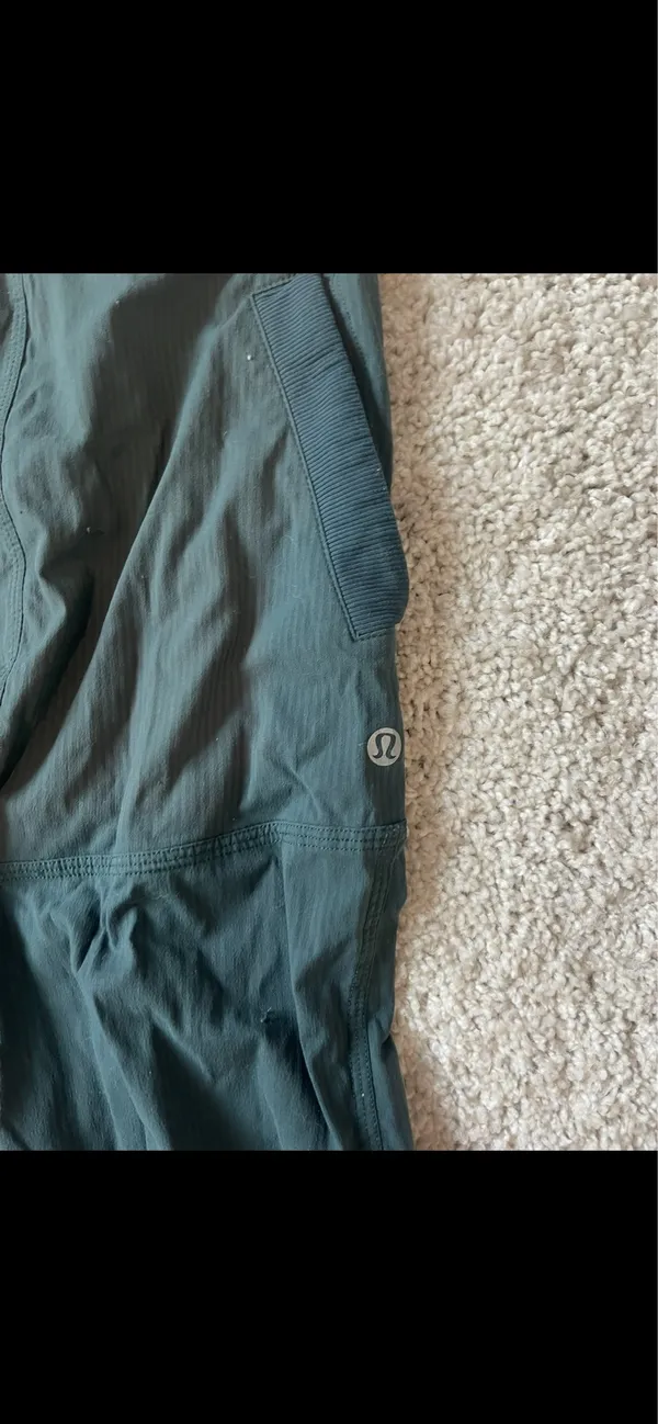 Lululemon Green Track Pants  - Image 2