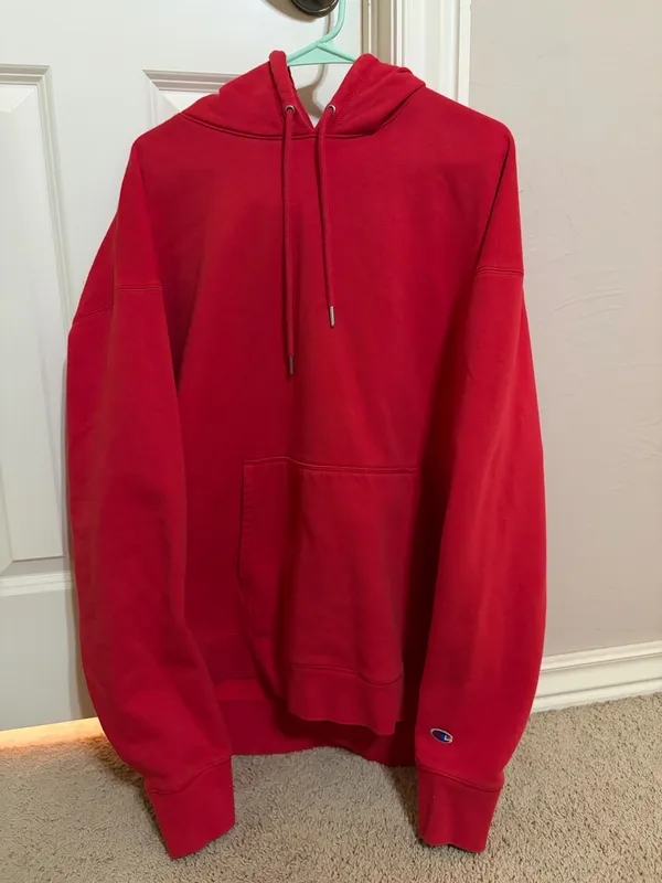 Champion Red Sweatshirt 2XL - Image 2