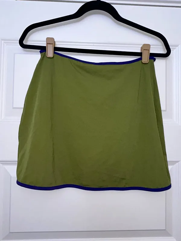 Lyra Swim Swimwear Full Wrap Cover Up Swim Skirt Size M - Image 5