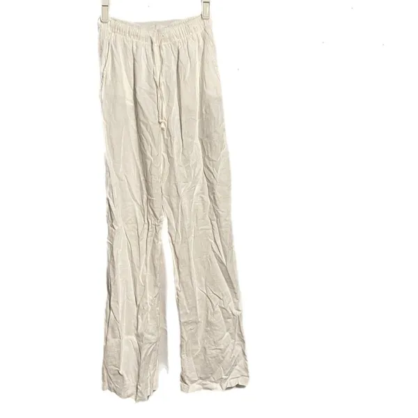 Subdued Italian White Pants size‎ small - Image 2