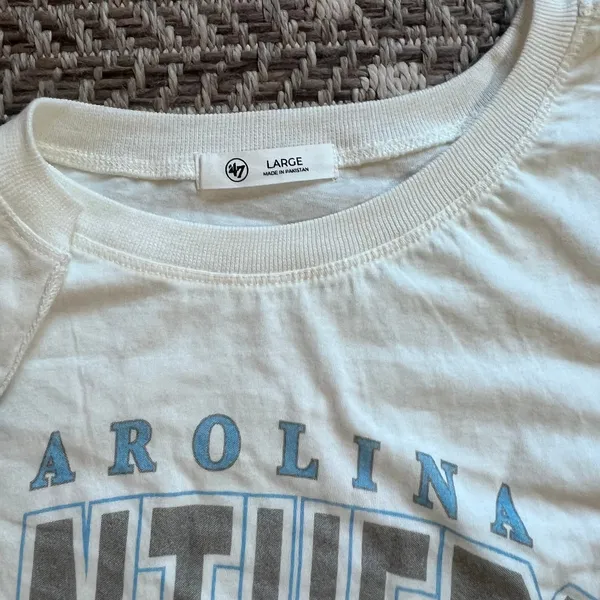 National Football League Carolina Panthers Tee Womens Sz Large - Image 4