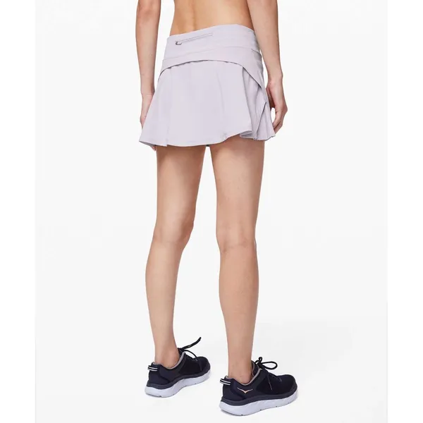 Lululemon Tennis Skirt Skort Womens Play Off The Pleats Golf Silver Lilac Size 6 - Image 4
