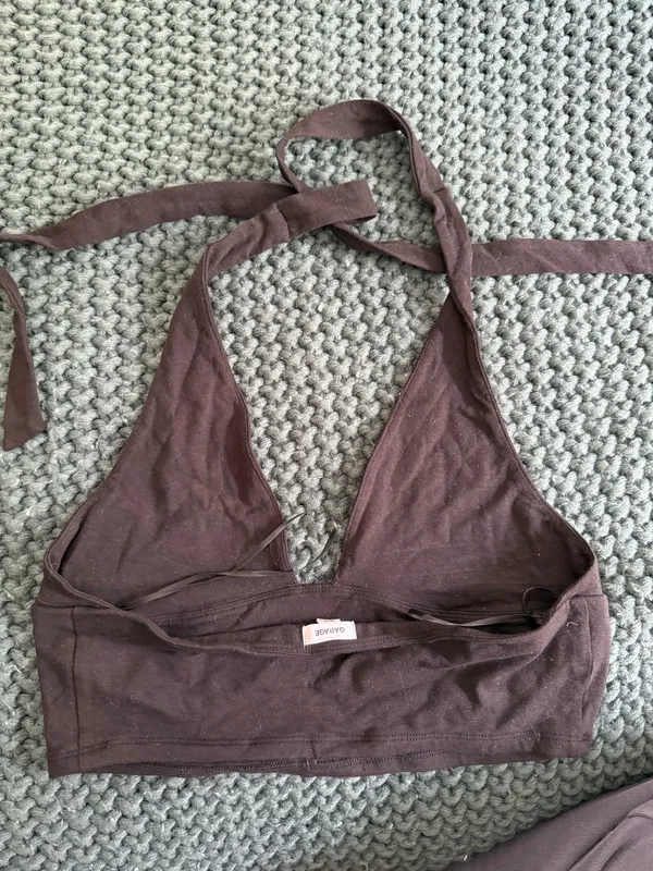 Garage Halter Crop Top - Image 2