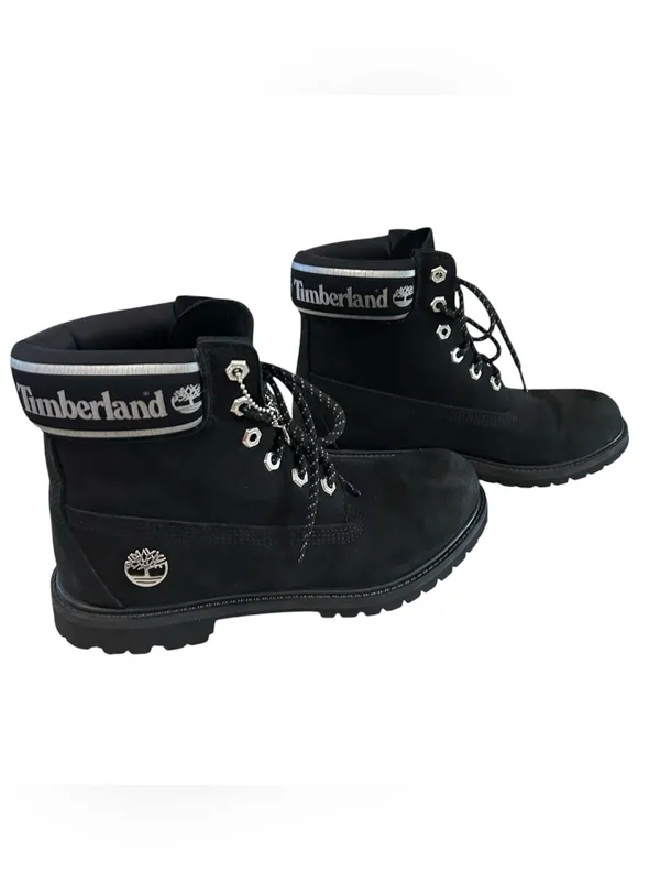 Timberland Stone Street 6-Inch Waterproof Boots, Black, Size 9.5, NWOT, display - Image 6