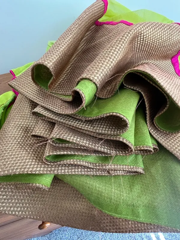 Indian Party Dress Partywear Lime Green Size M - Image 15