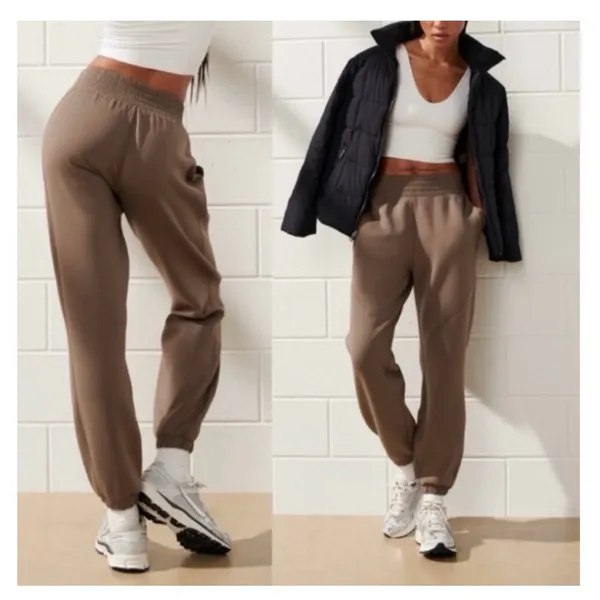 Abercrombie & Fitch YPB neoKNIT Joggers Size Small Black Onyx Loungewear - Image 12