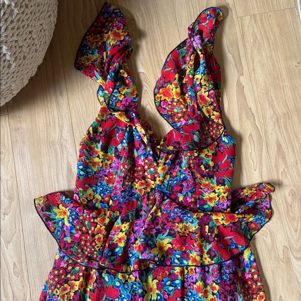 Show Me Your MuMu Colorful Floral Dress - Image 2