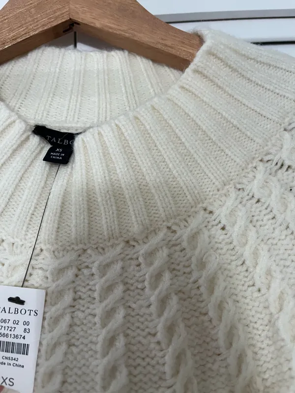Talbots Knit Poncho - Image 2