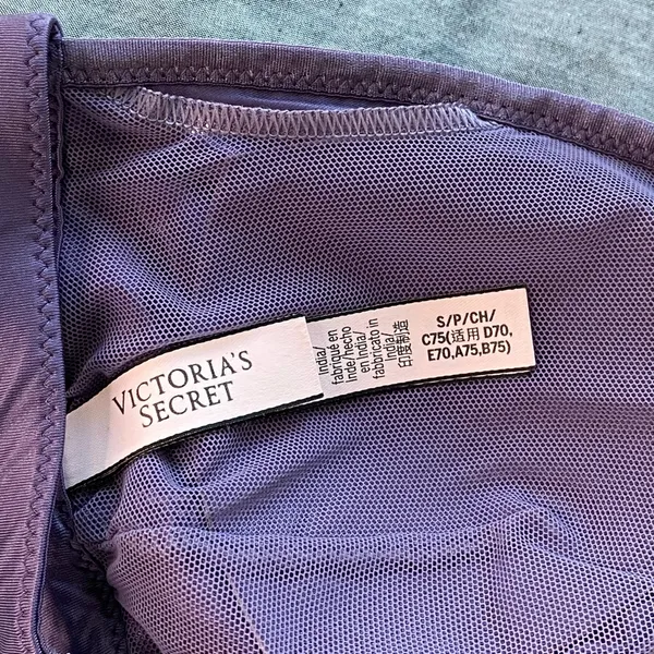 NWOT Victoria’s Secret Purple Lavender Floral Lace Bralette - Image 8