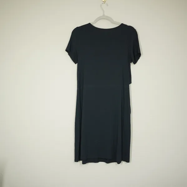 Kindred Bravely Size Small Black Bamboo Nursing Maternity Dress Short Sleeve - Image 5
