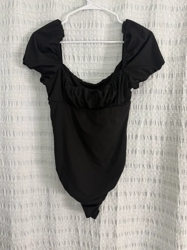 Princess Polly Bodysuit Black - Image 2