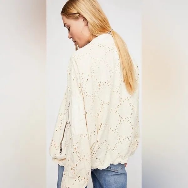 Free People Daisy Jane Bomber Jacket - Image 4