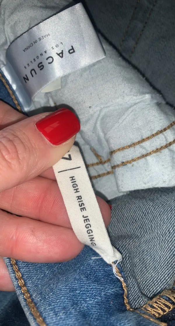 PacSun Jeans Size 27 Two Toned Size 4 - Image 4