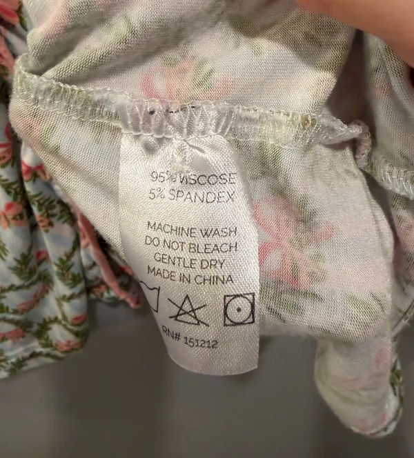Mary Square Charlotte Long Sleeve Button-Up Pajama Top and Pants Set Deck The Halls - Image 10
