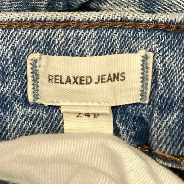 Madewell Women's Blue High Rise Straight Leg Relaxed Stretch Denim Jeans Size 24 - Image 6
