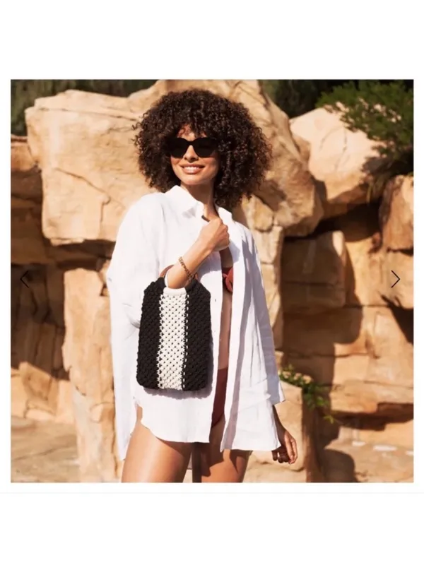 NWT Curateur × LAUDE THE LABEL Gabby Mini Macrame Bag - Image 7