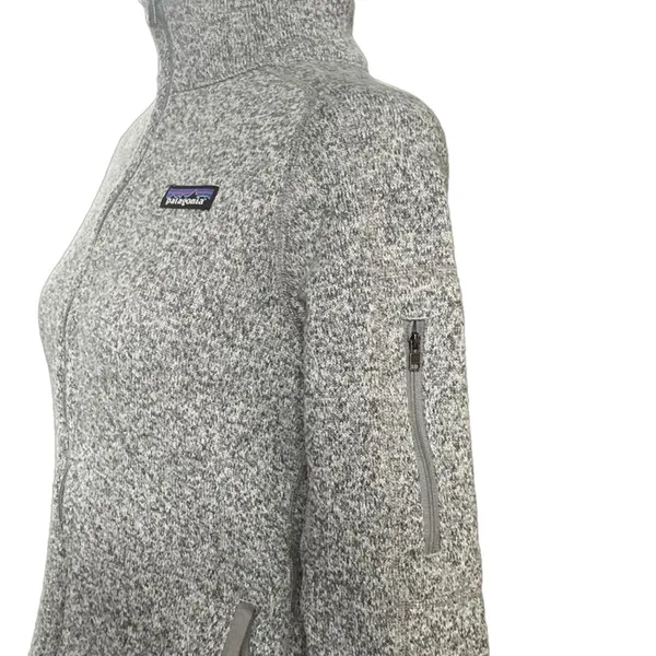 Patagonia Women's Synchilla Snap-T Fleece Pullover Jacket - Size Small, Gray - Image 3