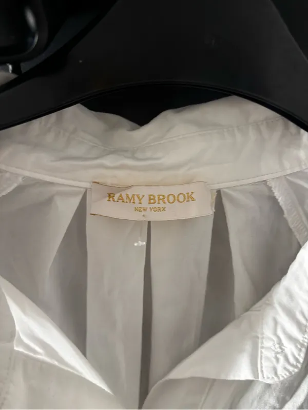 Ramy brook dash button front sleeve white - Image 3