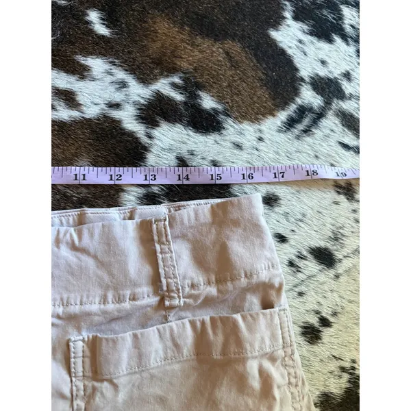 MAEVE ANTHROPOLOGIE The Colette Linen Blend cropped wide leg pants Tan Sz 33 P - Image 6