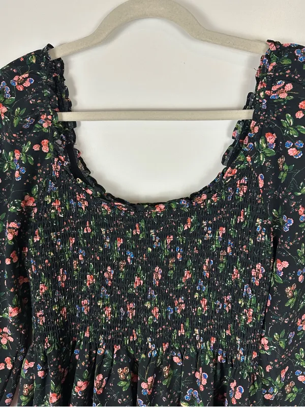 Hill House The Nap Dress in Multi Berry Crepe - Image 2