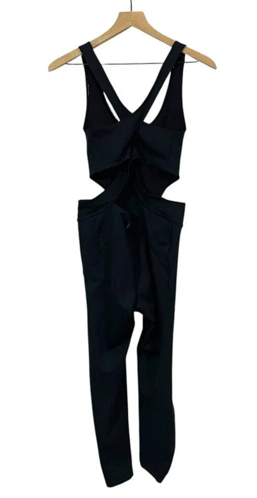 Free People Movement Back it Up Jumpsuit - Black - Medium - Image 10