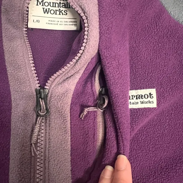 Marmot Women's 1/2-Zip Retro Rocklin Fleece Jacket Size Large - Image 2