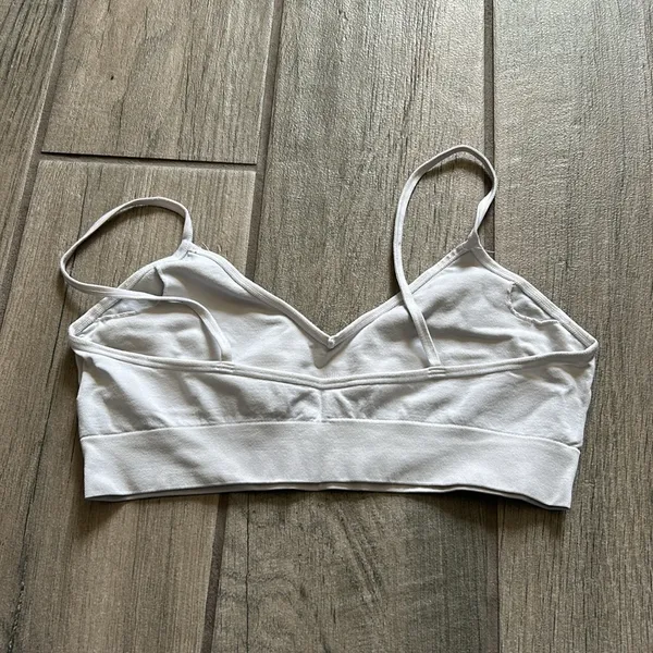 Calvin Klein white bralette - Image 3