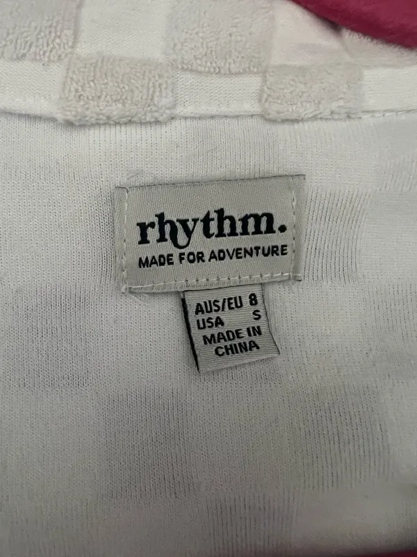 Rhythm Jacquard Terry Shirt - Off White - Image 5