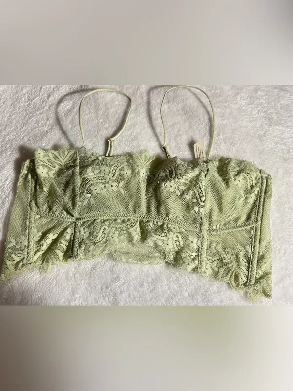 FREE PEOPLE Nolita Lace Longline Bralette NWOT - Image 7