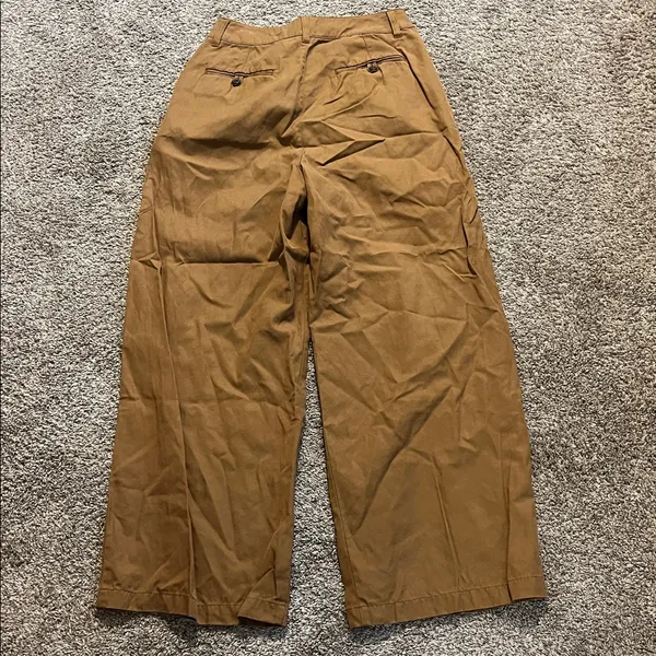 Madewell Women’s Brown Harlow Wide Leg‎ Trousers Size 6 - Image 8