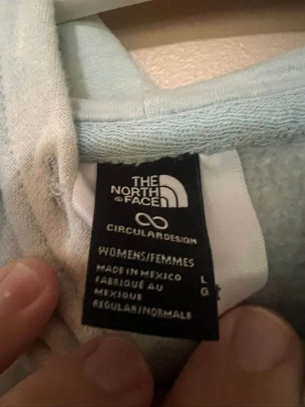 The North Face Hoodie Womans Size Large Stains Discolored - Image 6