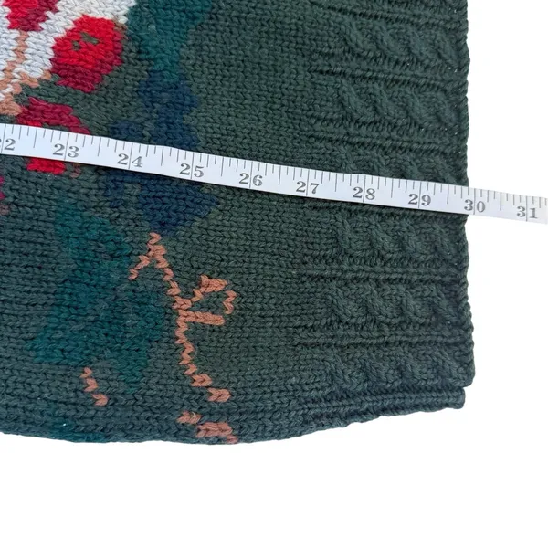 Laura Ashley Vintage Winter Motif 1993 Special Edition Sweater Jumper Size Large - Image 15