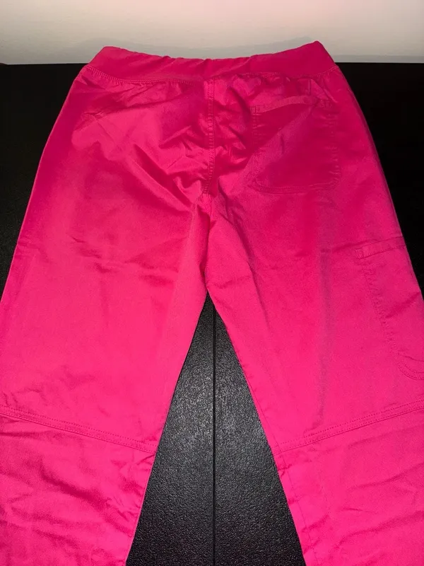 Cherokee Workwear Size S Petite Scrub Pants - Image 4