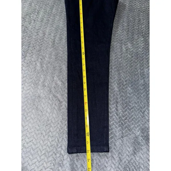 Express High Rise Skinny Jeans Dark Wash Denim Classic‎ Style Size 10 - Image 11