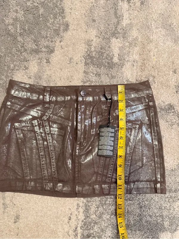 NWT Forever 21 Brown Mini  Skirt - Image 6