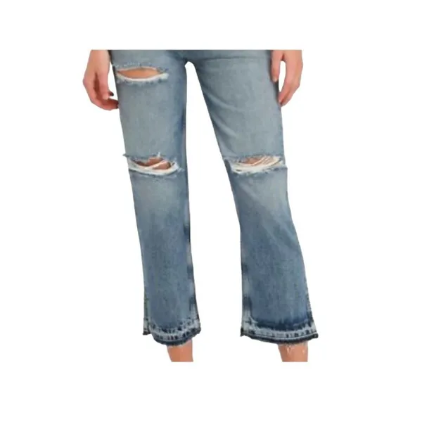 Free Free People High-Waist Lita Distressed Jeans NWT - Image 11