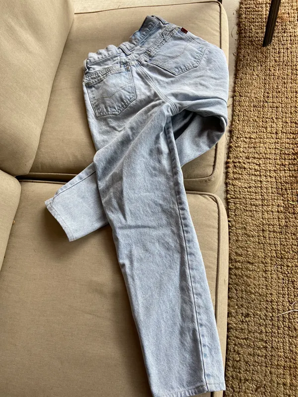 Vintage 90s Jeans Blue Size 24 - Image 2