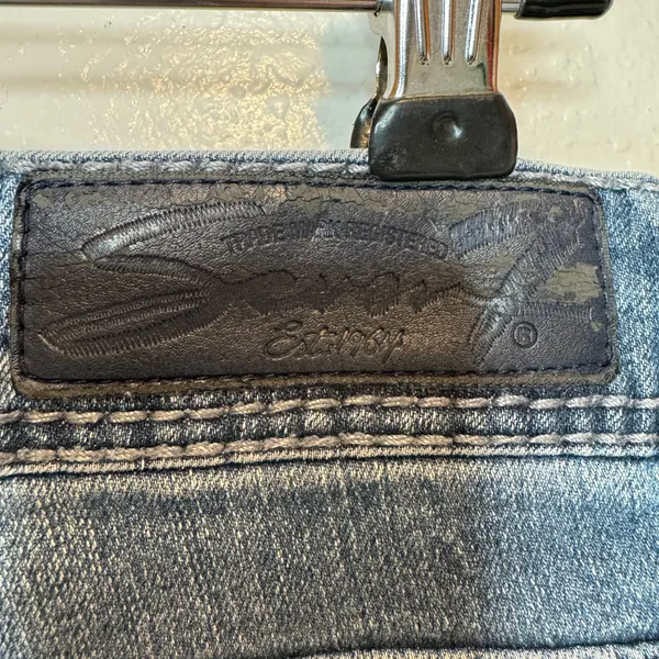 Seven7 Boot Cut Jeans Blue Denim Size 12 - Image 6