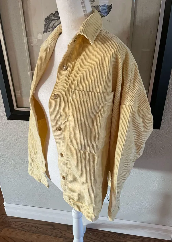 Billabong oversized corduroy button up  - Image 7