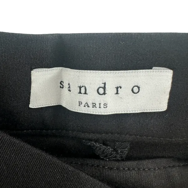 Sandro Ponte Knit Legging Pants Flared High Waist Size‎ 38 US 6 - Image 8