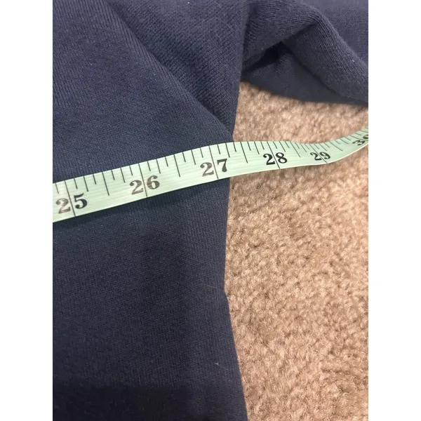 Alo Accolade Hoodie Pullover Navy Athleisure Unisex Medium - Image 5