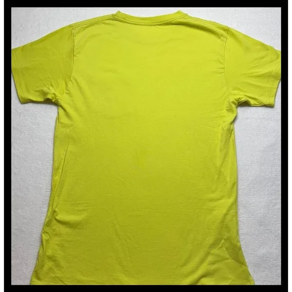 Southern‎ Marsh T-Shirt Womens Medium Lime Green Pocket Short Sleeve Tee - Image 6