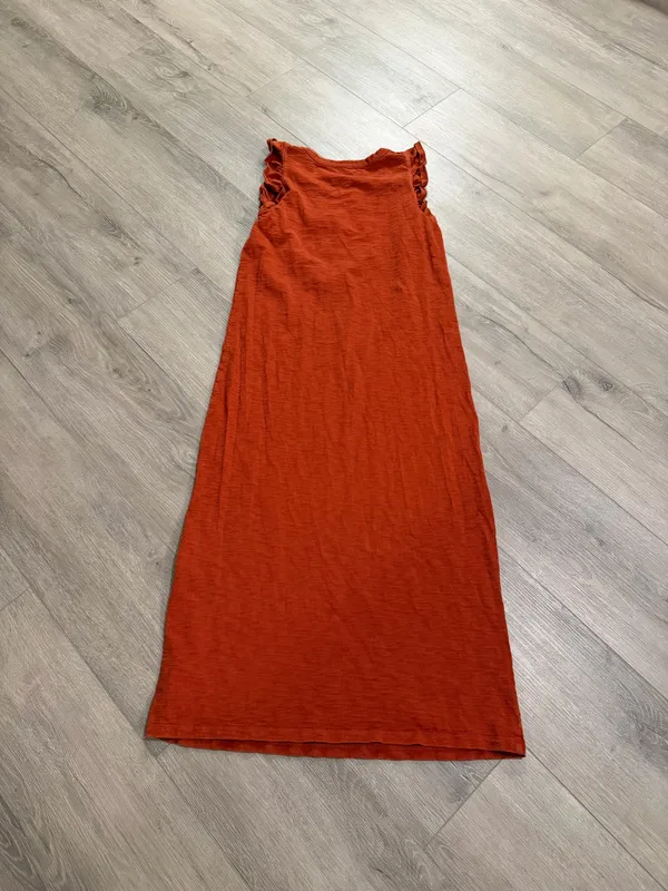 Universal Thread Ruffle Sleeve Midi T-Shirt Dress - Image 3