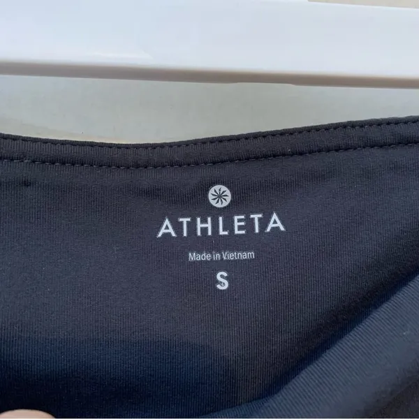 Athleta Blue Revelation Capri Leggings Cropped 921636 Womens Size Small - Image 4