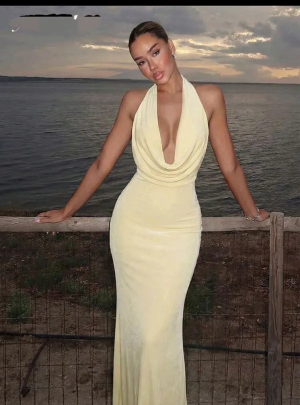 Women’s elegant bodycon maxi dress  - Image 5