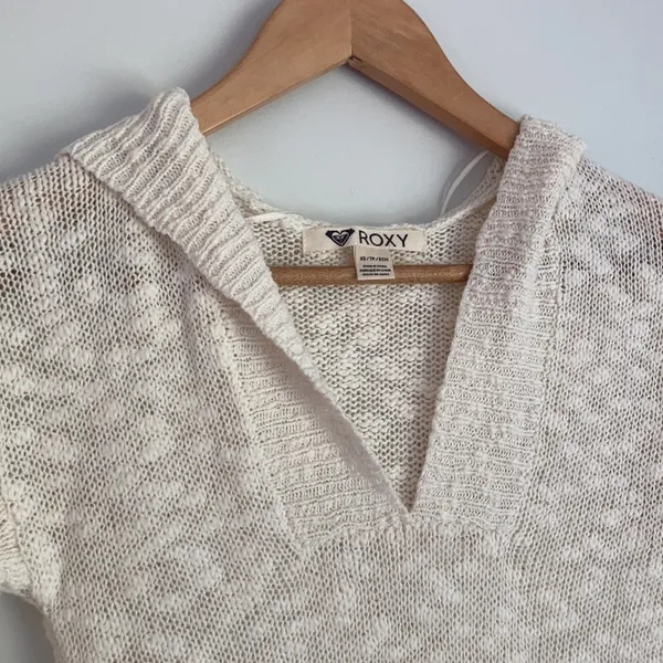 Roxy Ivory Hooded Sweater - Image 2
