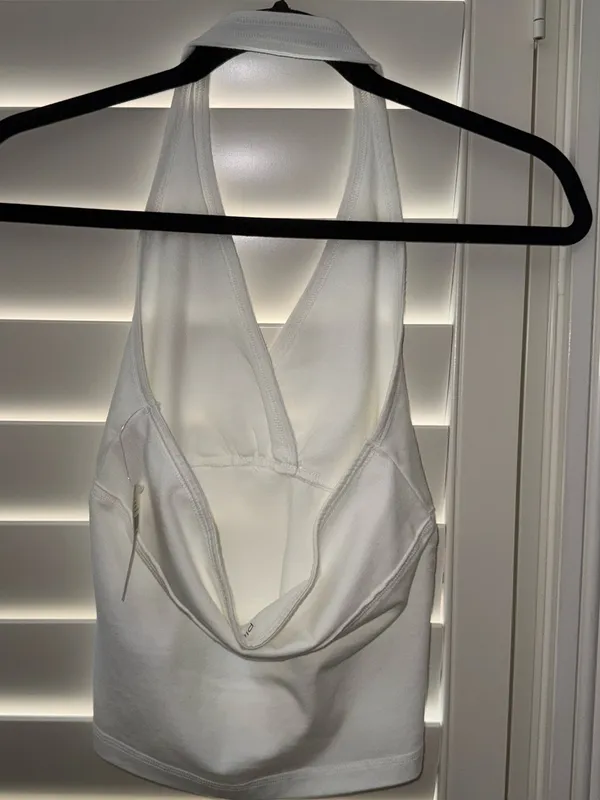 Anthropologie Pilcro Twist-Front Halter-Neck Top Size XS - Image 4