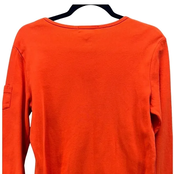 Lauren Ralph Lauren Shirt Orange‎ L - Image 4