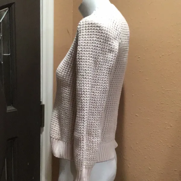 J.Crew beige pullover knit sweater - Image 4