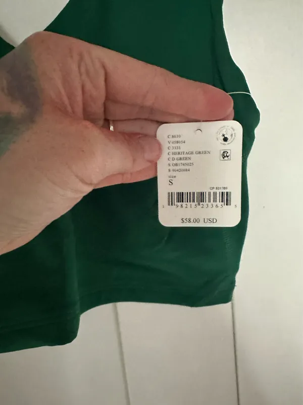 NWT FP Movement Never Better Crop In green Heritage Sold Out Color $58 Retail - Image 5